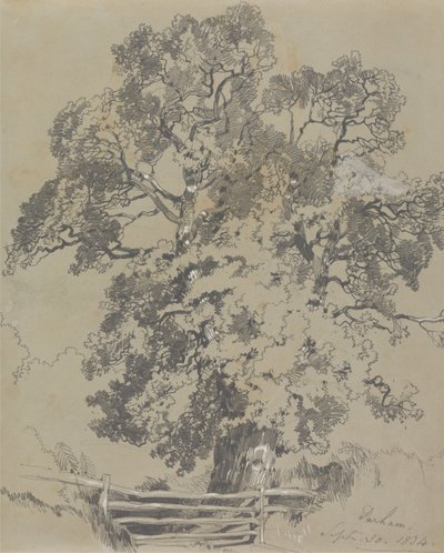 Parham, Sept. 30, 1834 by Edward Lear